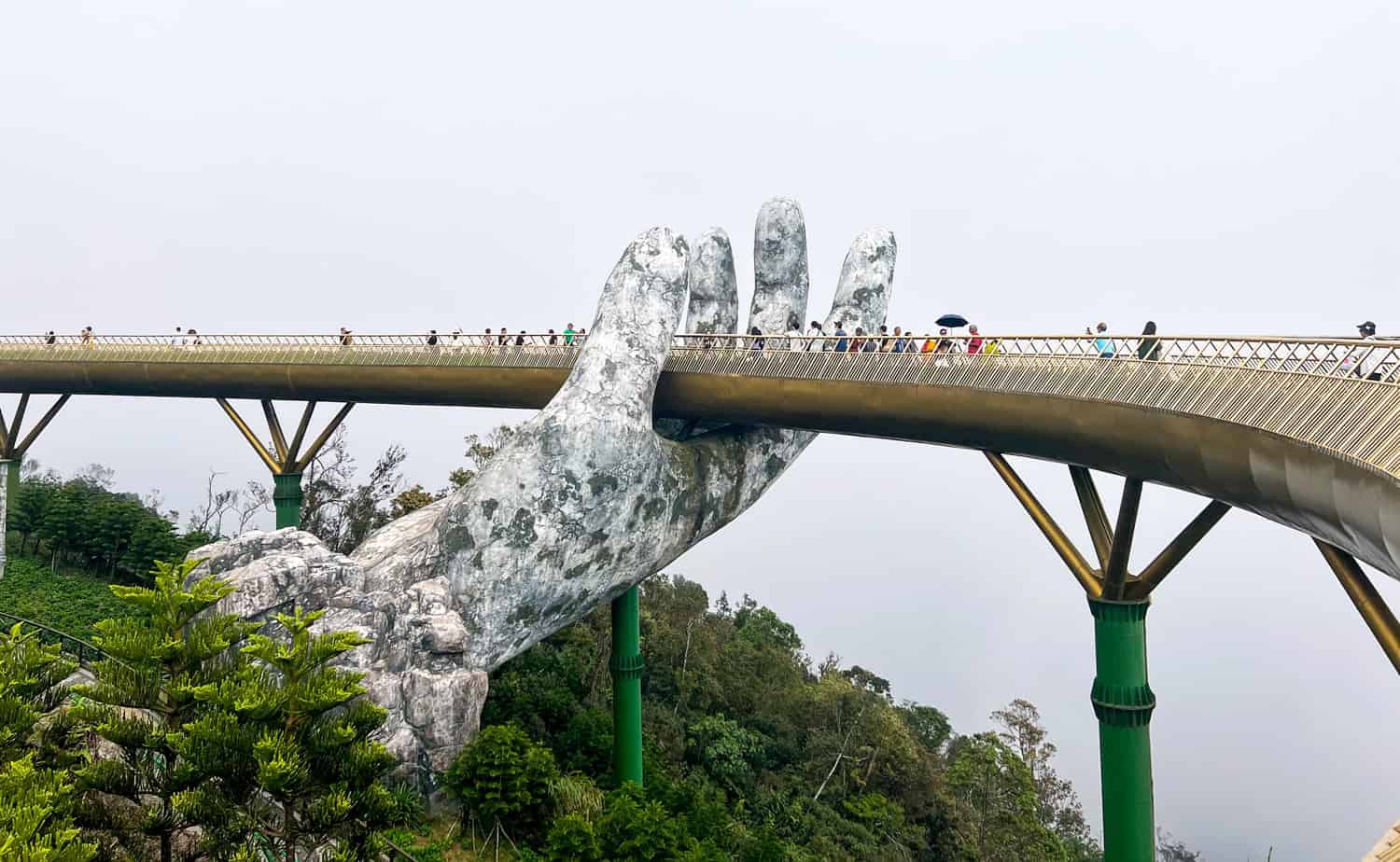 Golden Bridge, Vietnam (photo by Kelly Lemons)