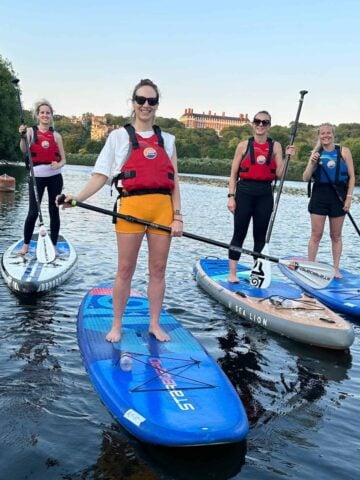 Paddleboarding in London (photo: Paddle Richmond).