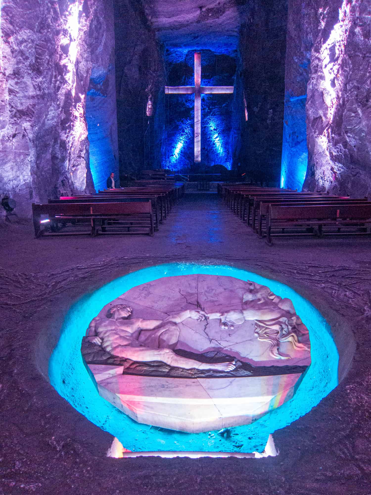The Salt Cathedral of Zipaquira is one of the most unique things to do in Colombia