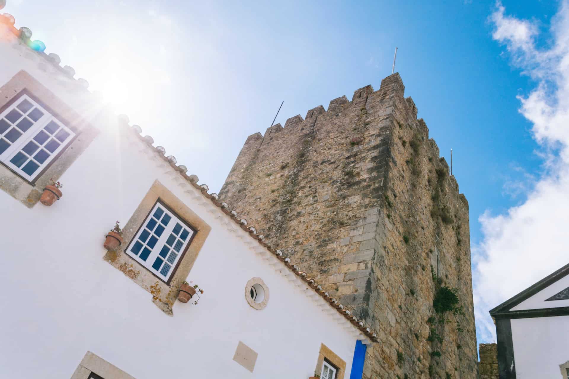 Old building in Obidos (photo: Z S)