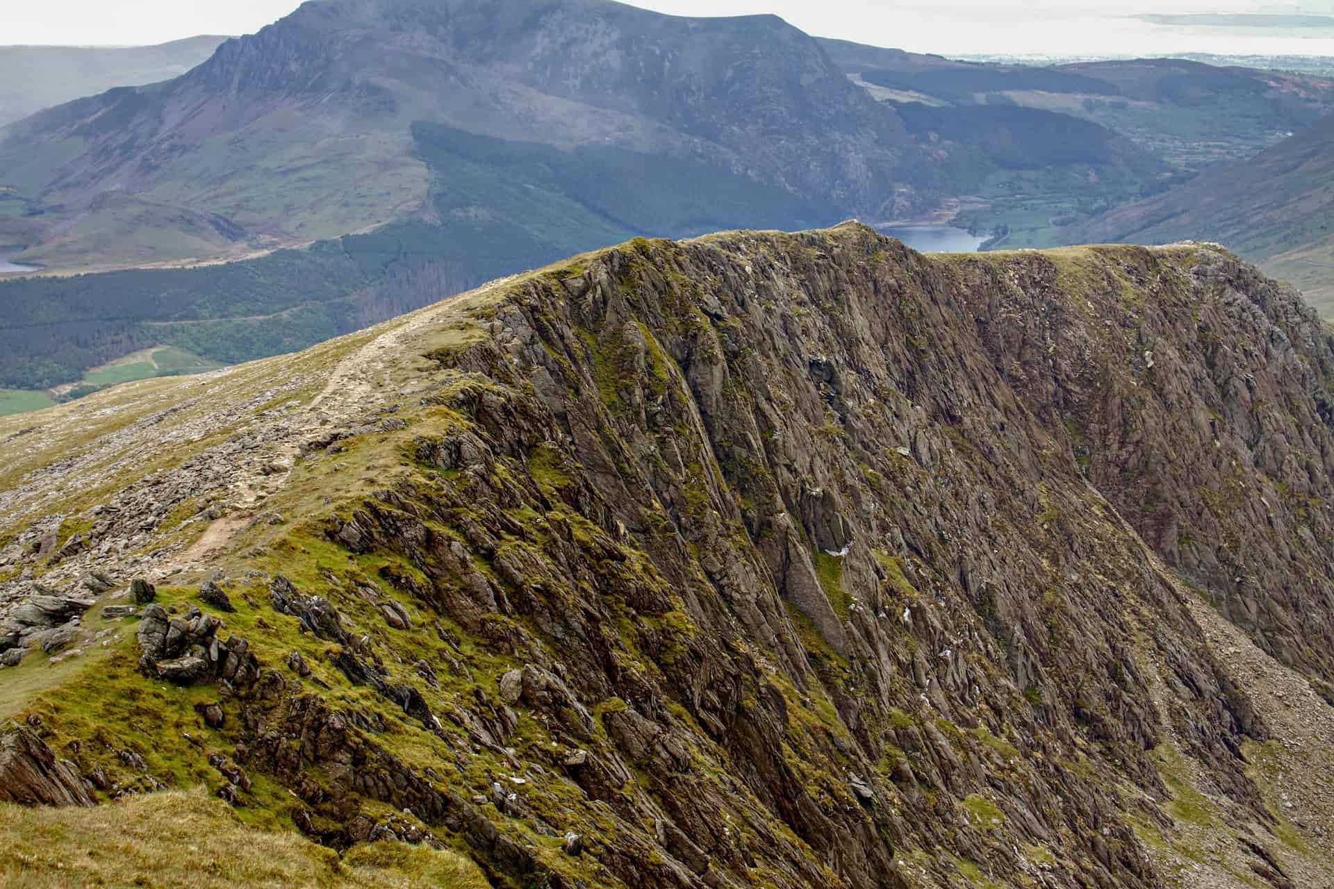 The peak of Mount Snowdon in Wales (photo: Isa Macouzet)