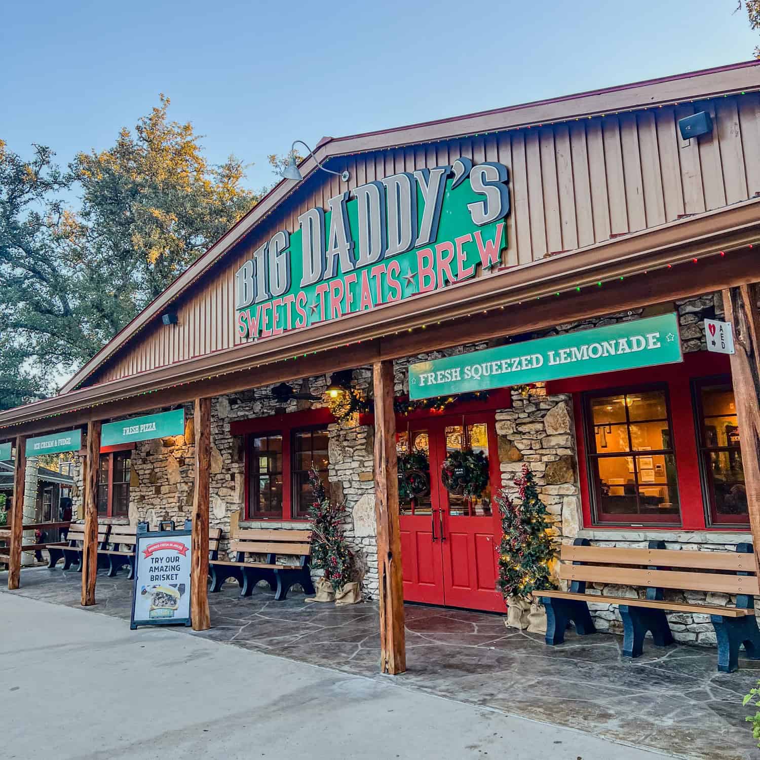 Big Daddy's restaurant at Natural Bridge Caverns