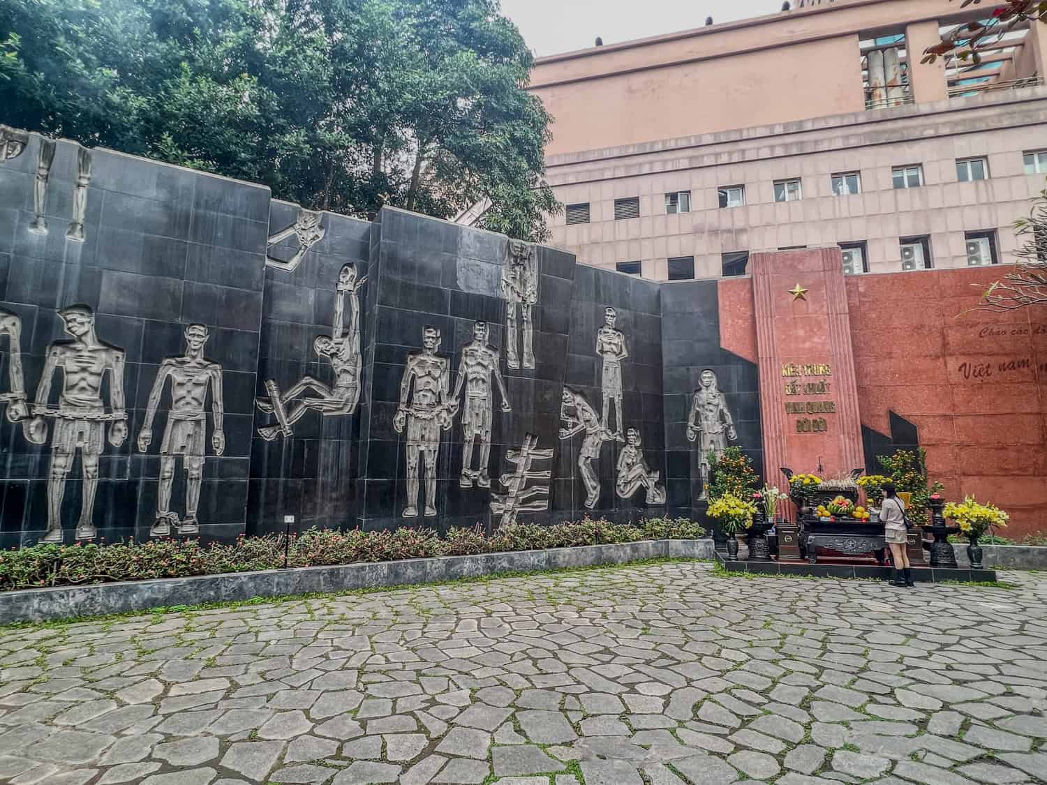 Memorial at Hoa Lo Prison Museum (Hanoi Hilton)