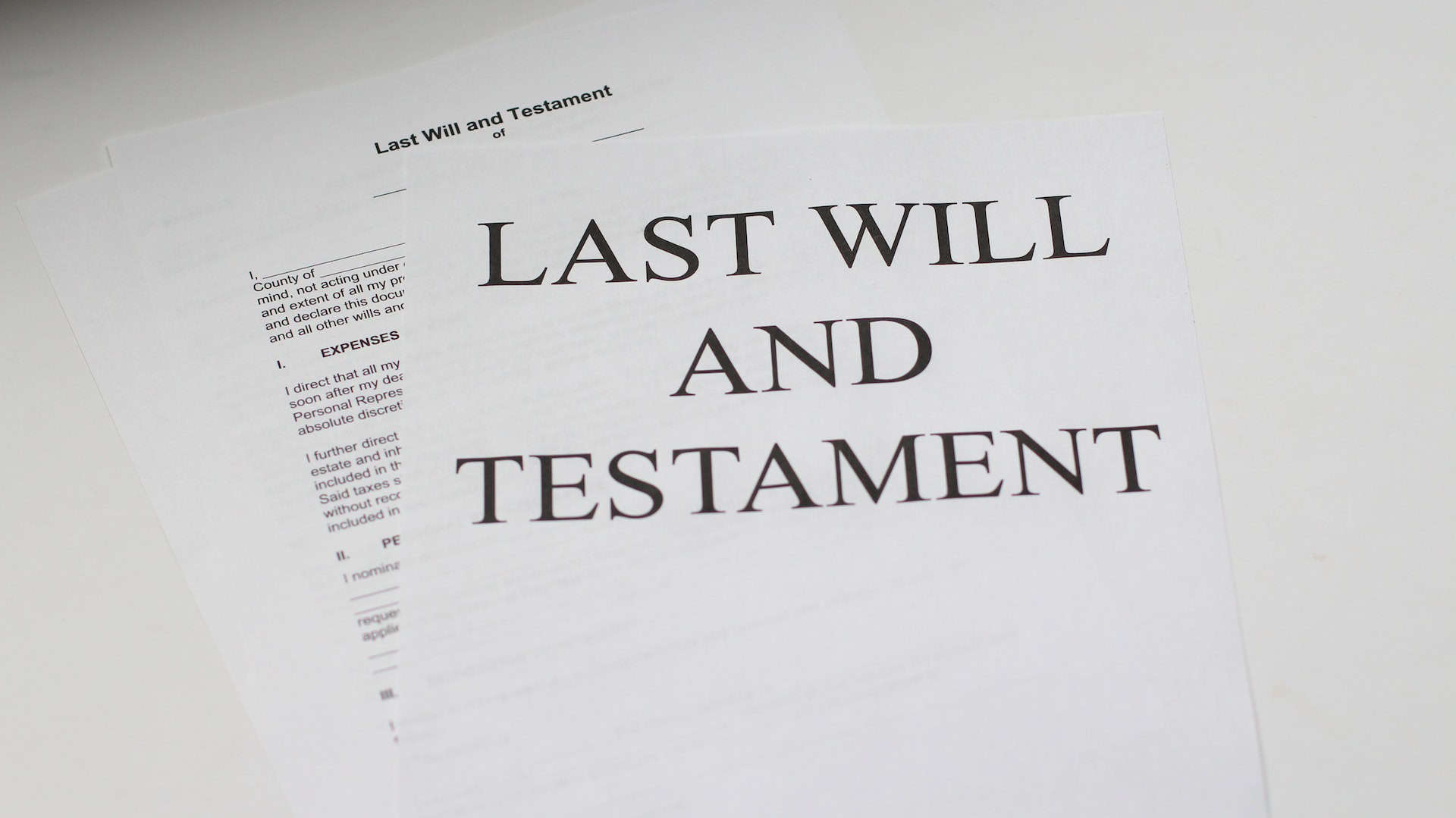 Last Will and Testament (photo: Melinda Gimpel)
