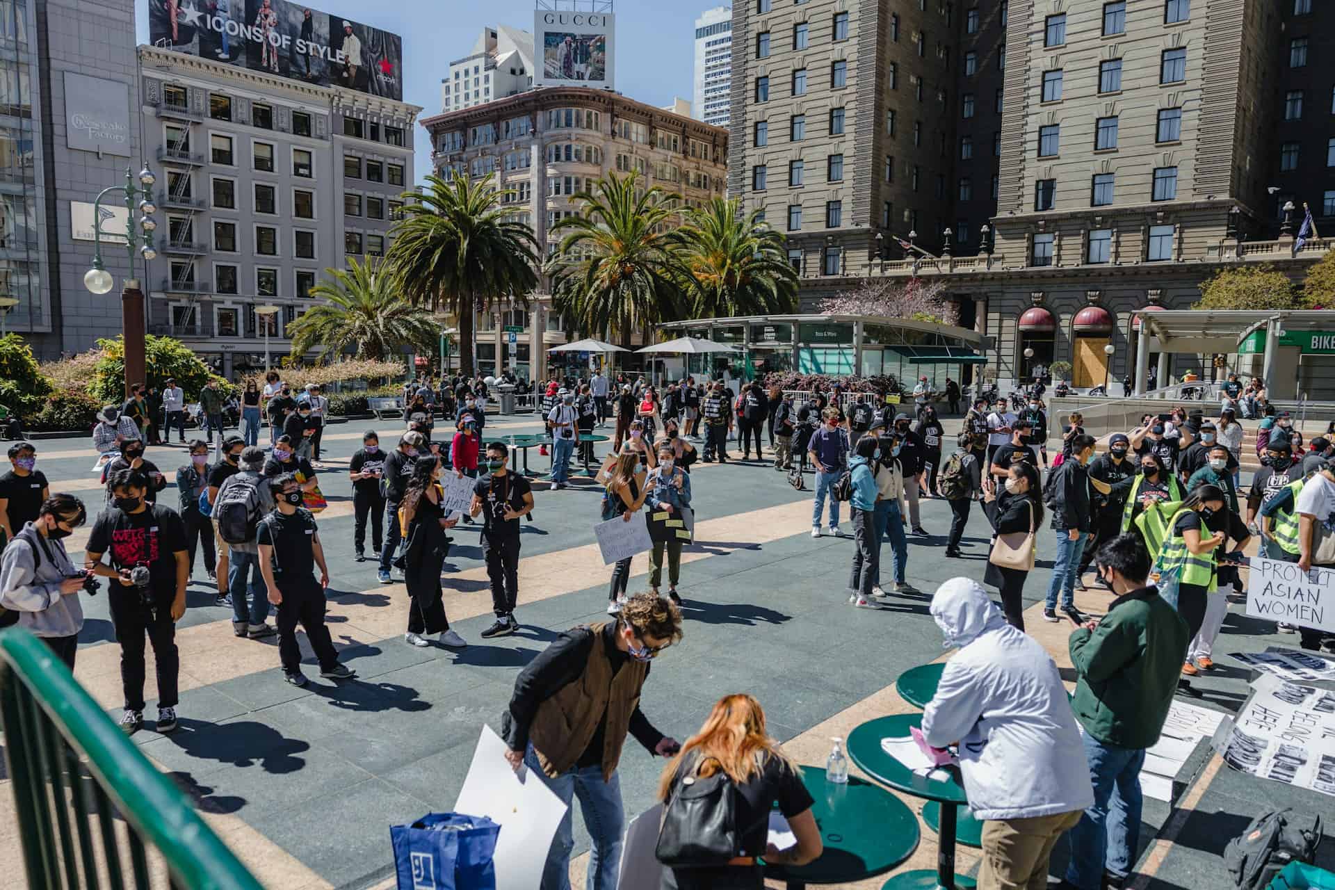 Rise Up With Asians Rally & March in Union Square (photo: Jason Leung)