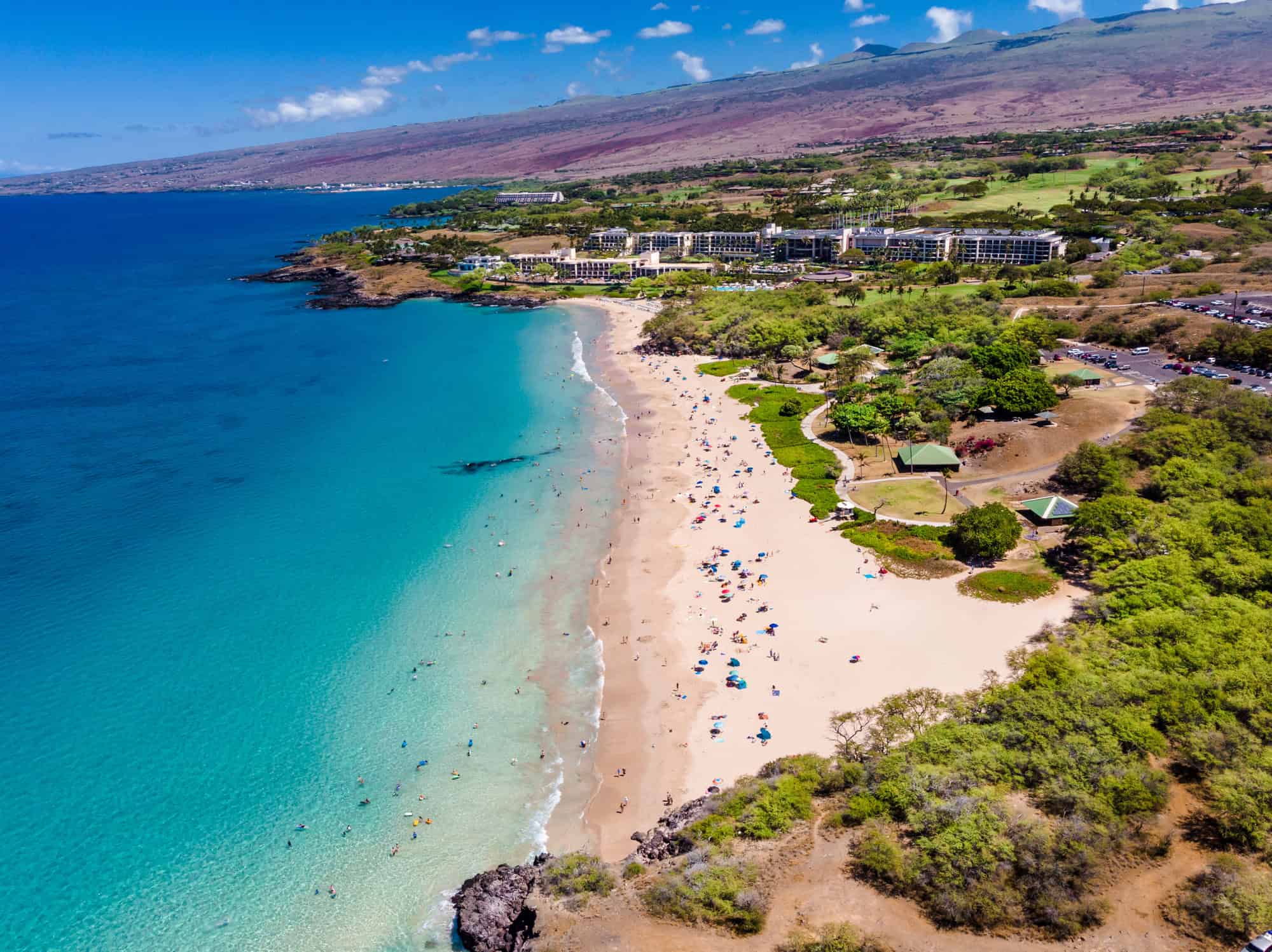 The stunning Hapuna Beach in Hawaii (photo: Kris S)