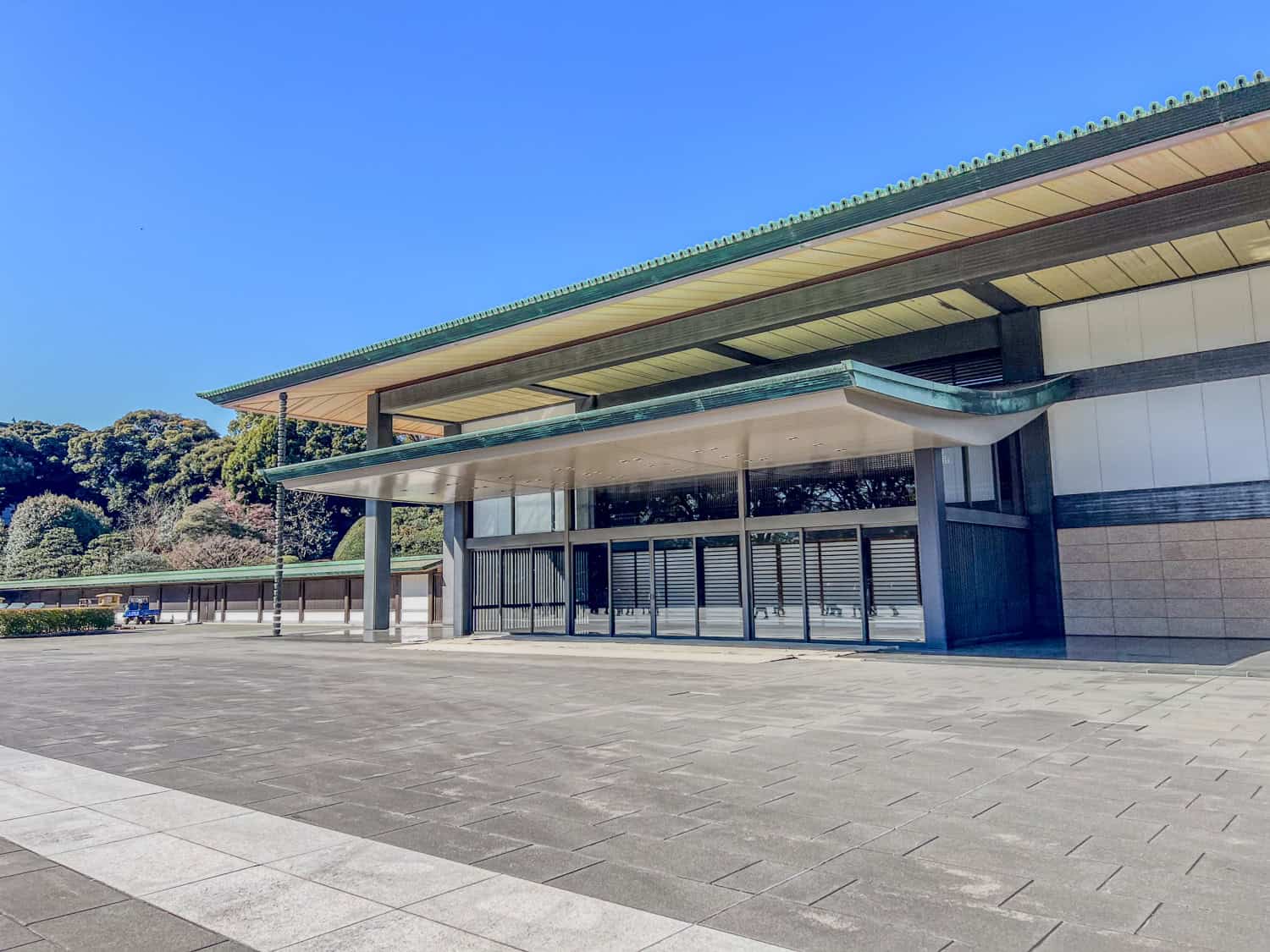 Kokyo Kyuden Chowaden, the Reception Hall at the Imperial Palace in Tokyo
