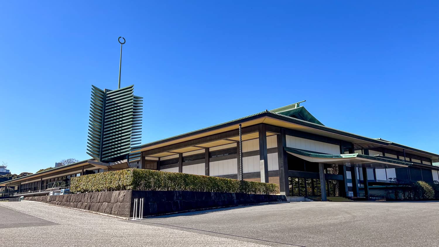 Chowaden Reception Hall at the Imperial Palace in Tokyo