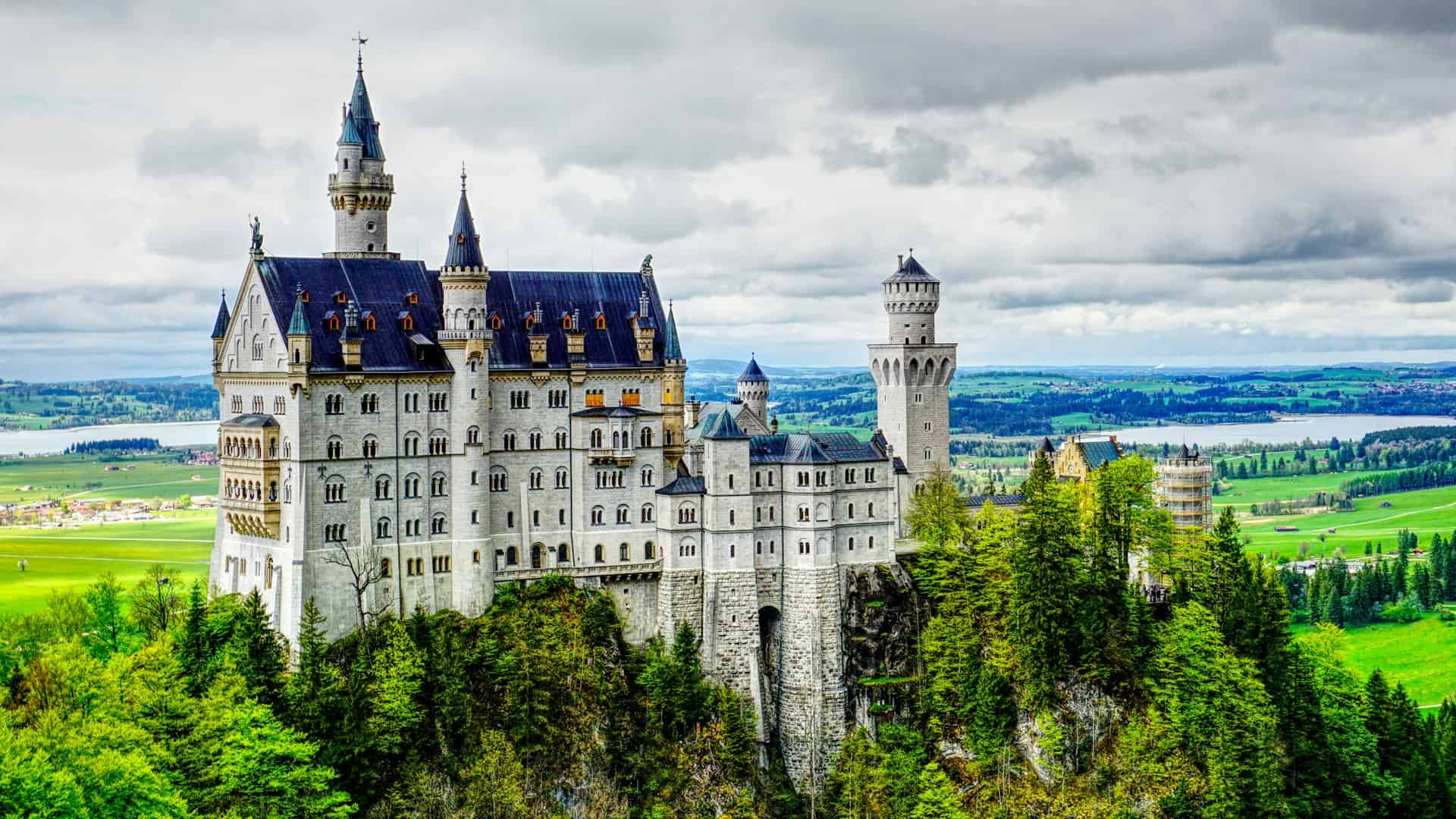 The scenic Neuschwanstein Castle (photo: Felix)