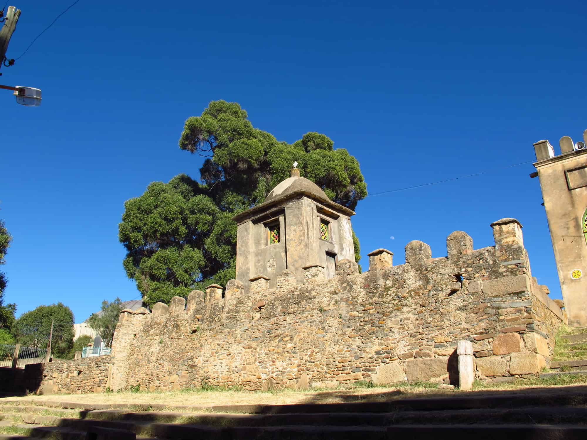 The ancient Orthodox Church in Aksum, Ethiopia is a pilgrimage destination (photo: hamerovv)