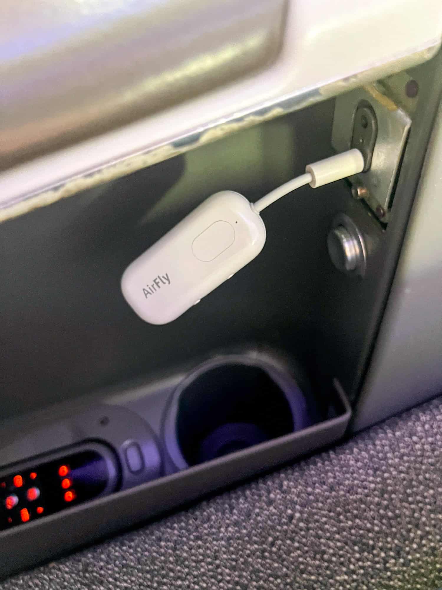 AirFly Bluetooth transmitter.