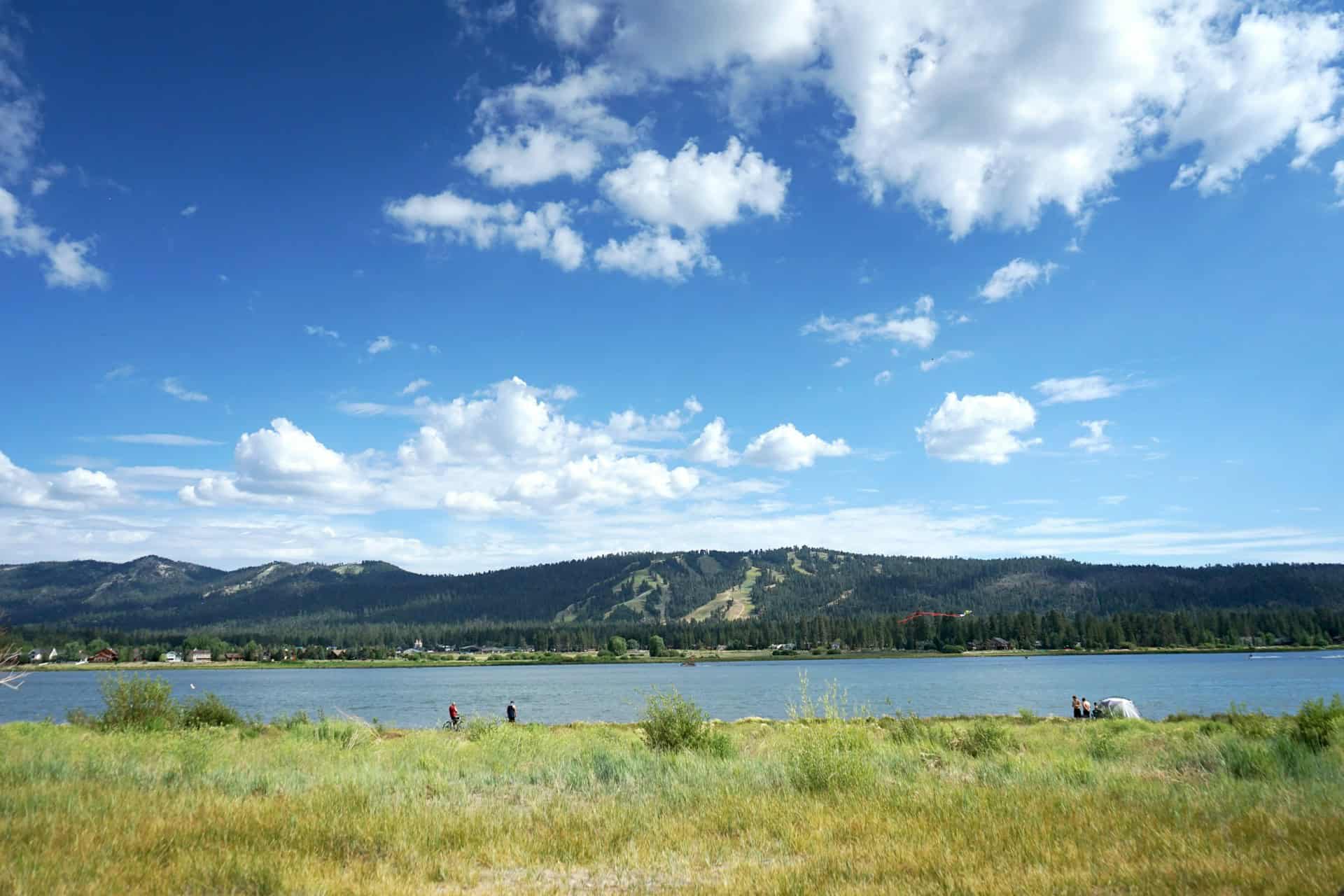 Big Bear Lake in July (photo: Kahar Erbol).