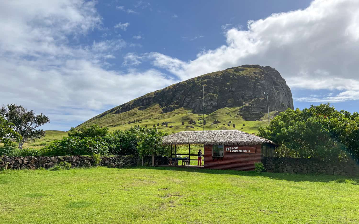 Base Toromiro-3 (where we exited Rano Raraku).