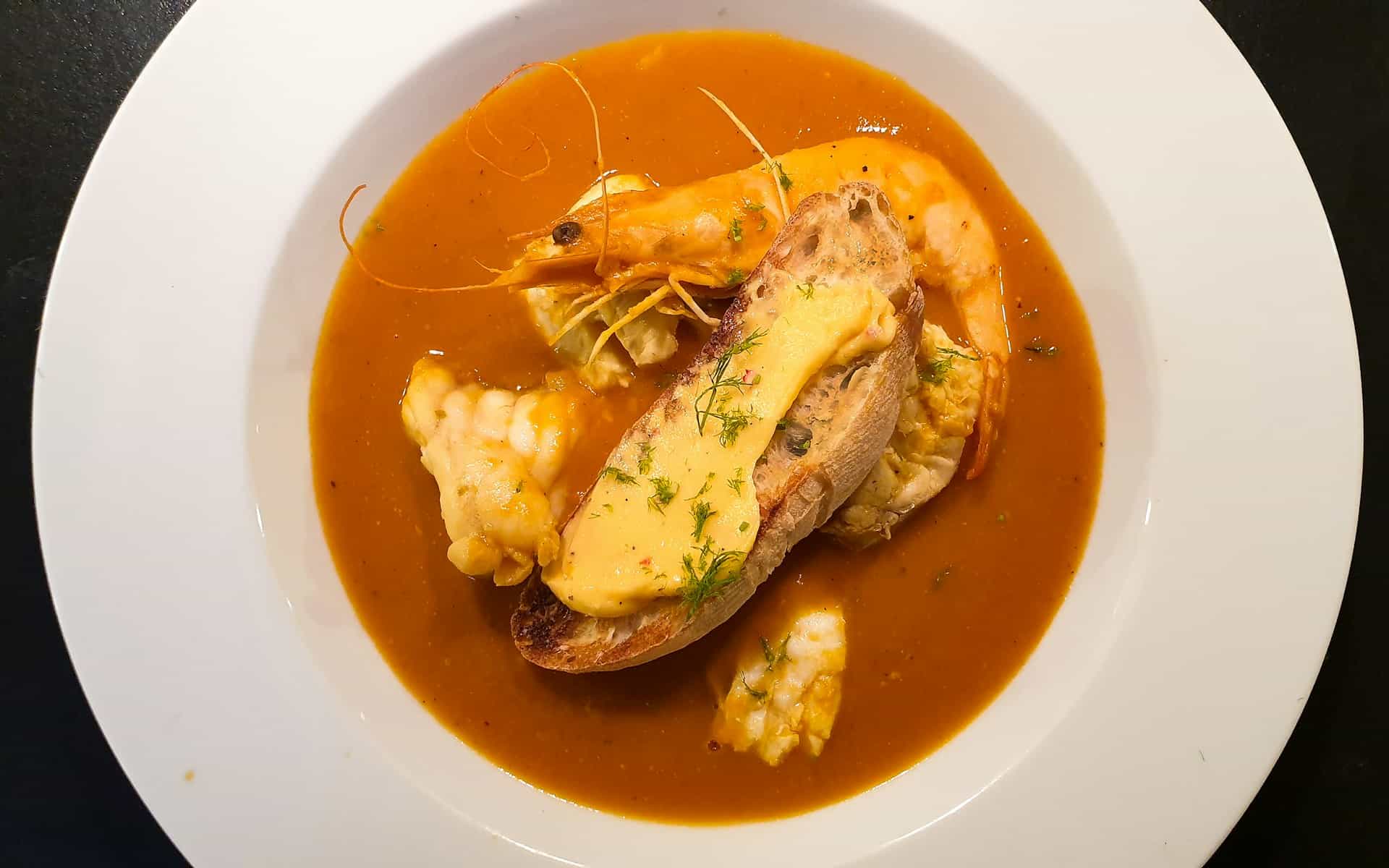 Bouillabaisse, a traditional French fish soup (photo: Henry Perks).
