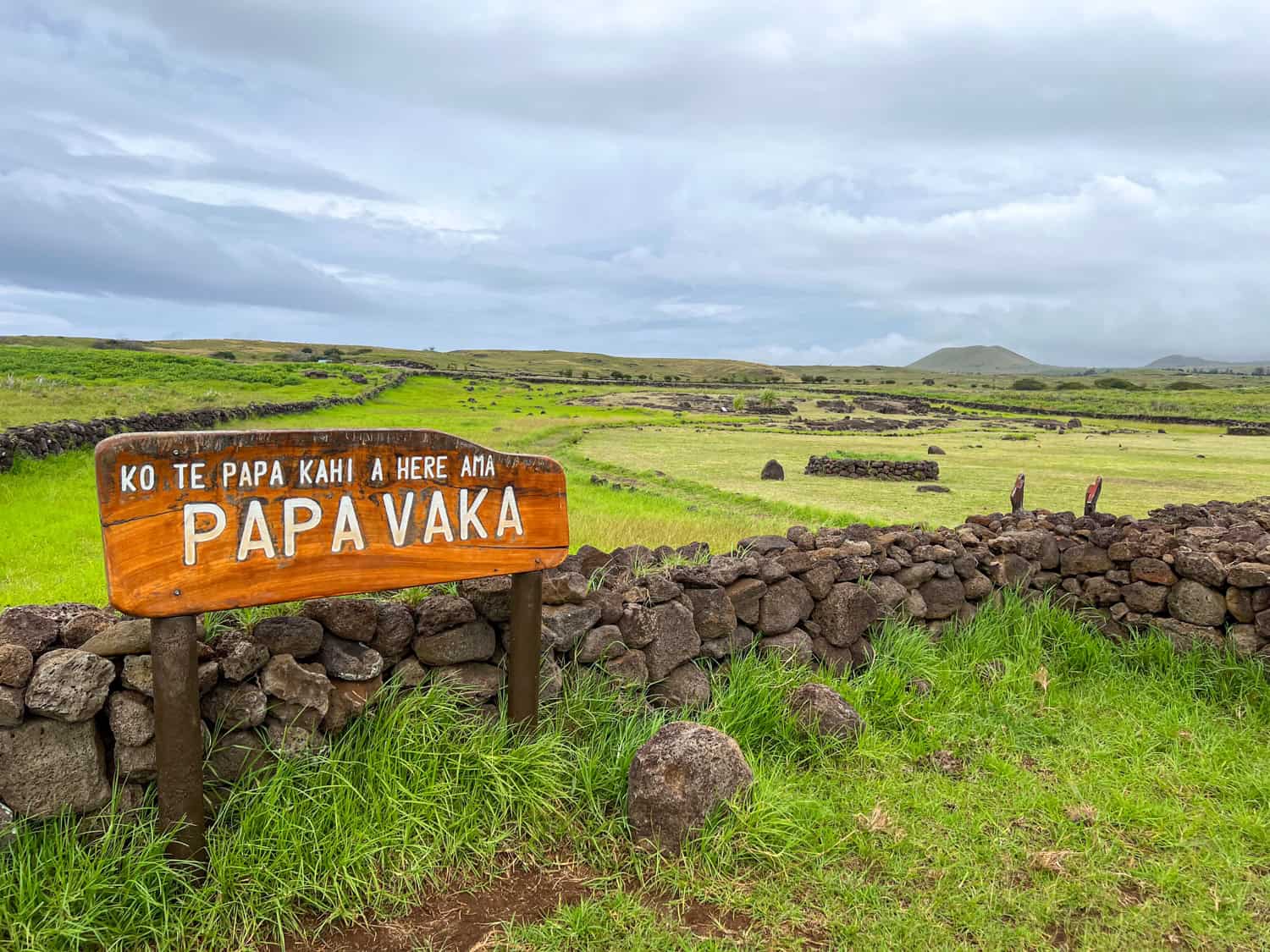 Papa Vaka is a site with petroglyphs (rock carvings).
