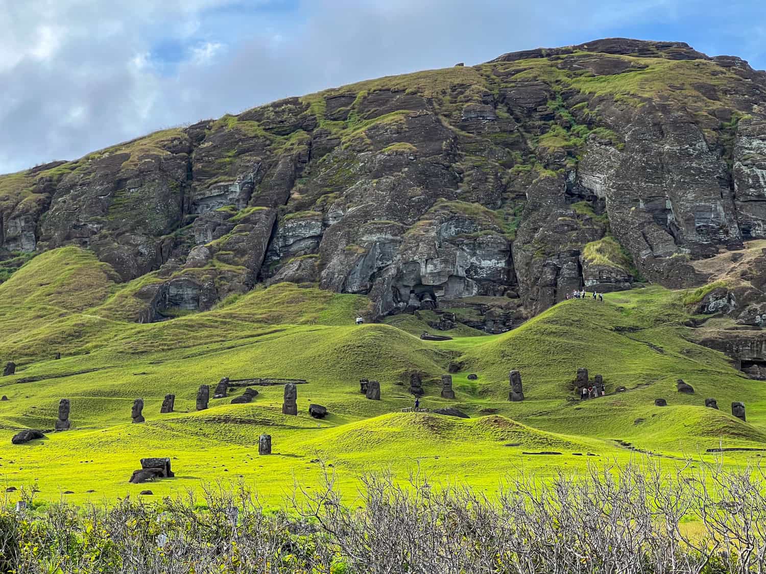 Moai at Rano Raraku.
