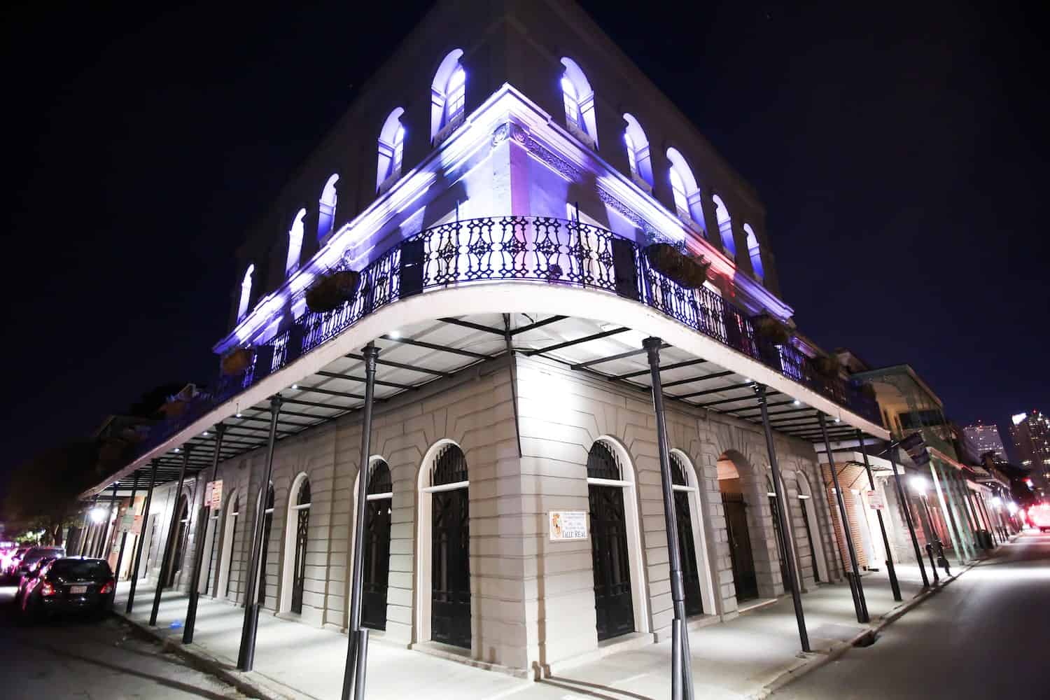 LaLaurie Mansion in New Orleans, one of the most haunted cities in the United States (photo by US Ghost Adventures).