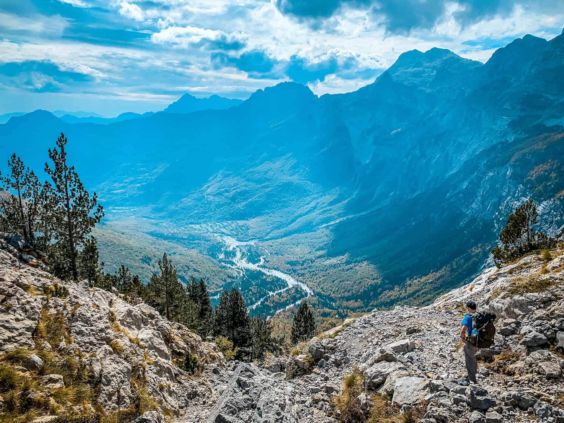 Valbona Valley is a popular hiking destination in Albania (photo: Abenteuer Albanien).