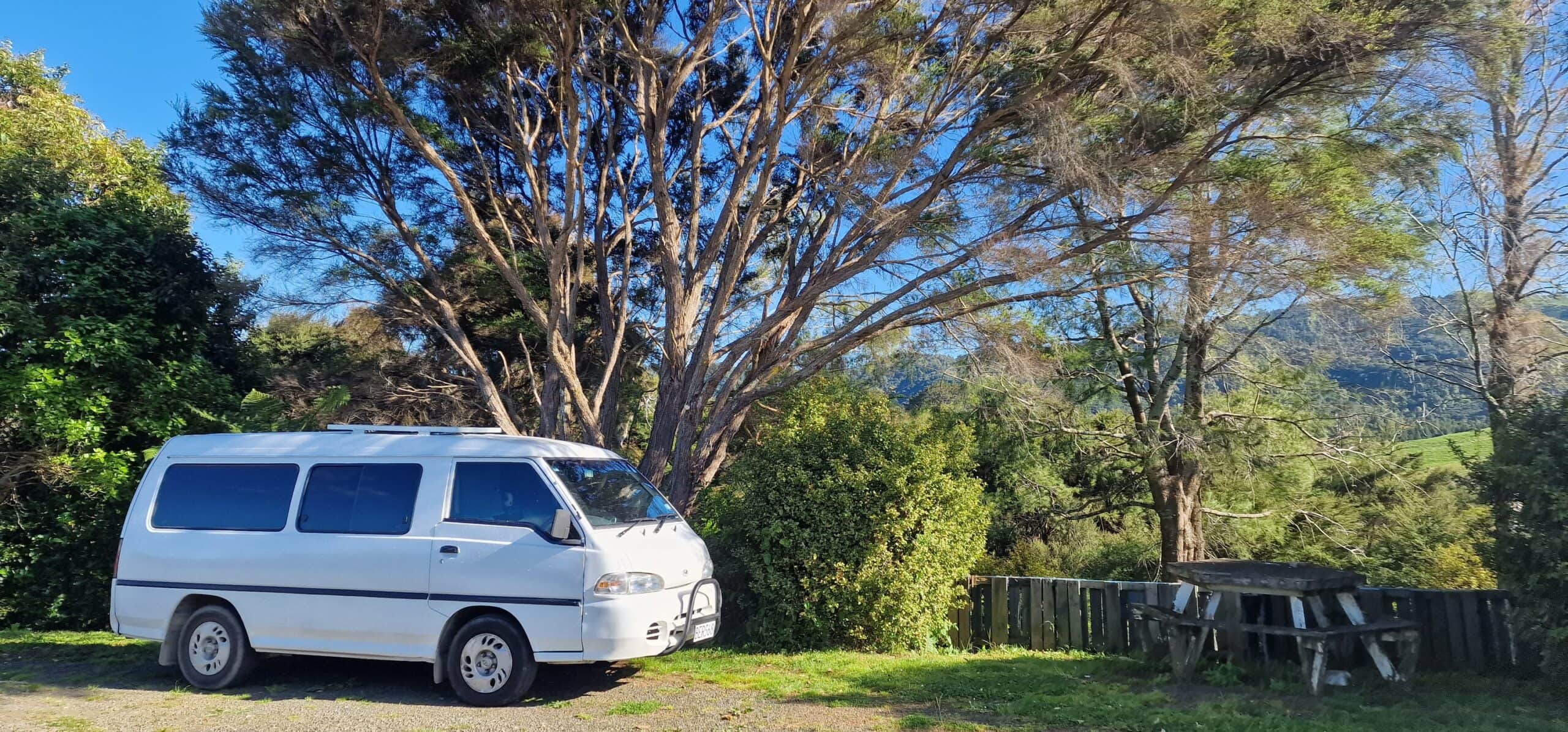Campervan in New Zealand.
