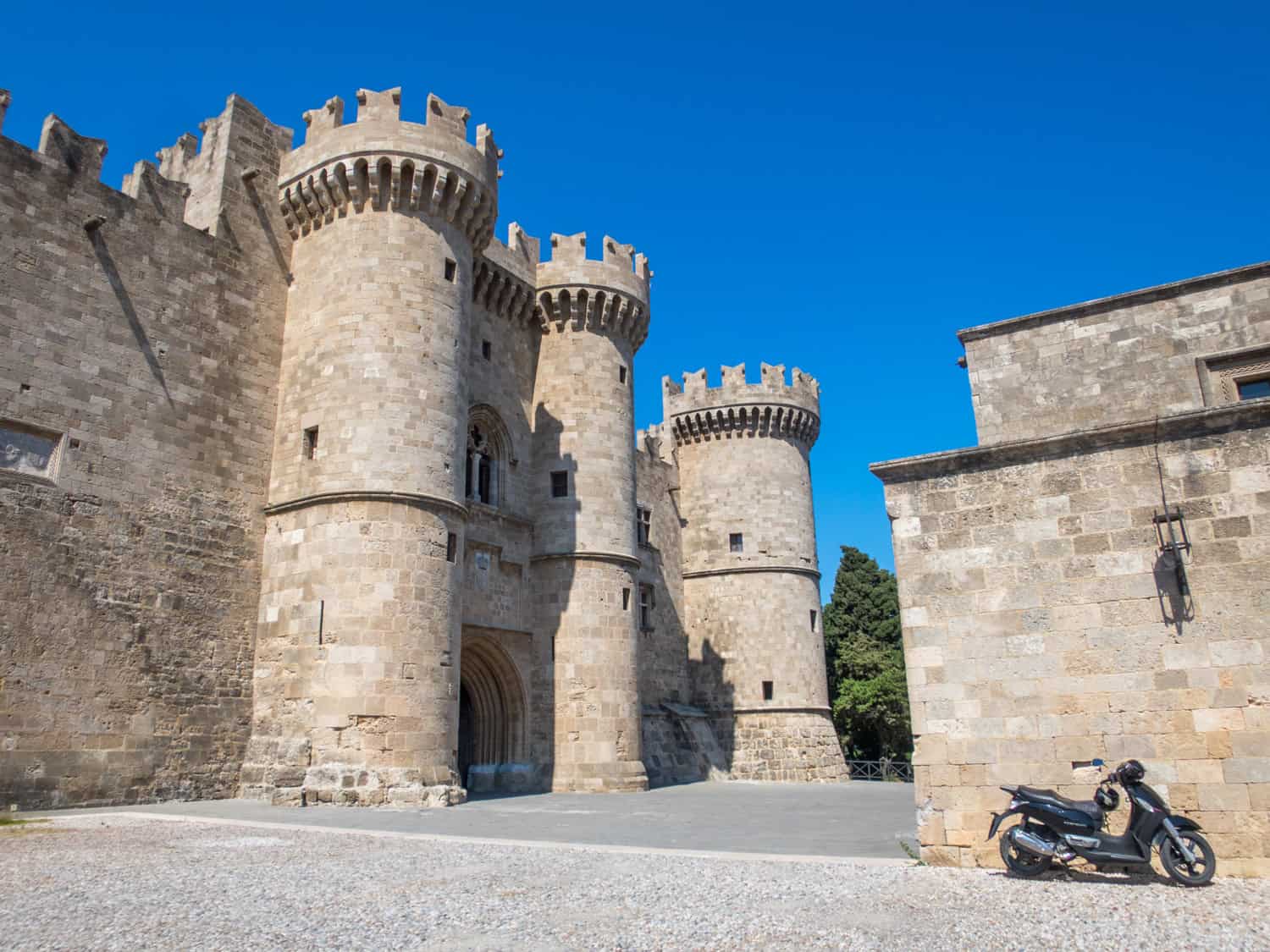 Palace of the Grand Master - Rhodes, Greece.