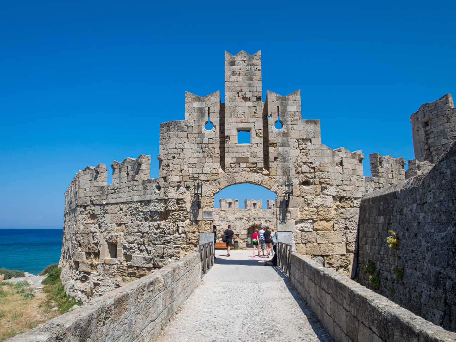 Saint Paul's Gate - Rhodes, Greece.