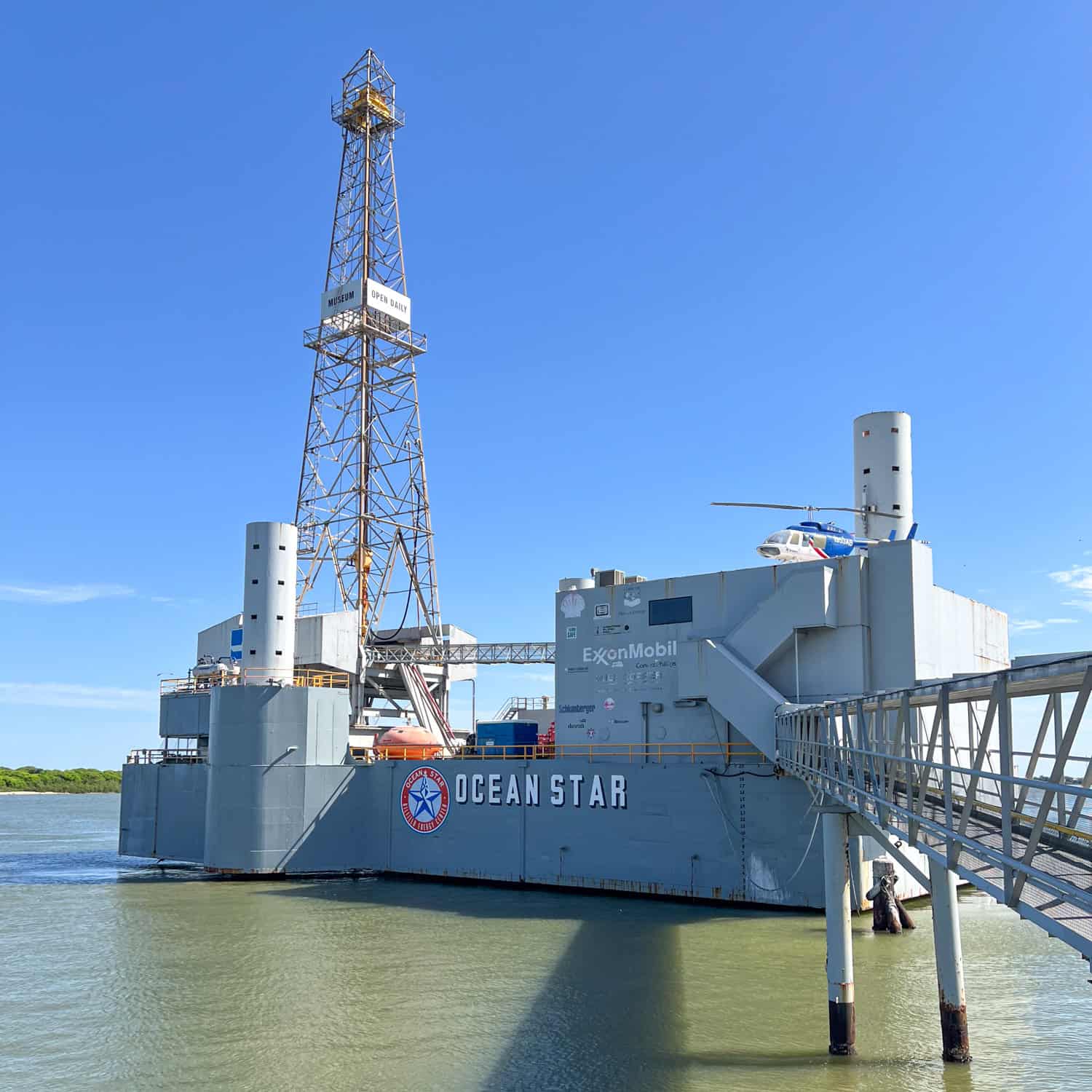 Ocean Star Offshore Drilling Rig.