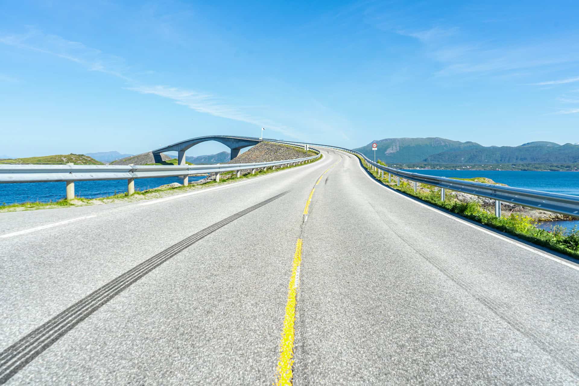 The Atlantic Road in Norway is popular with adventure travelers and cycling tours (photo: Marius Tandberg).