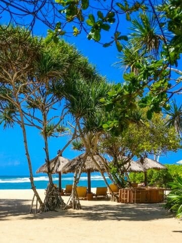 Nusa Dua Beach, Bali (photo: Jarrad Horne).