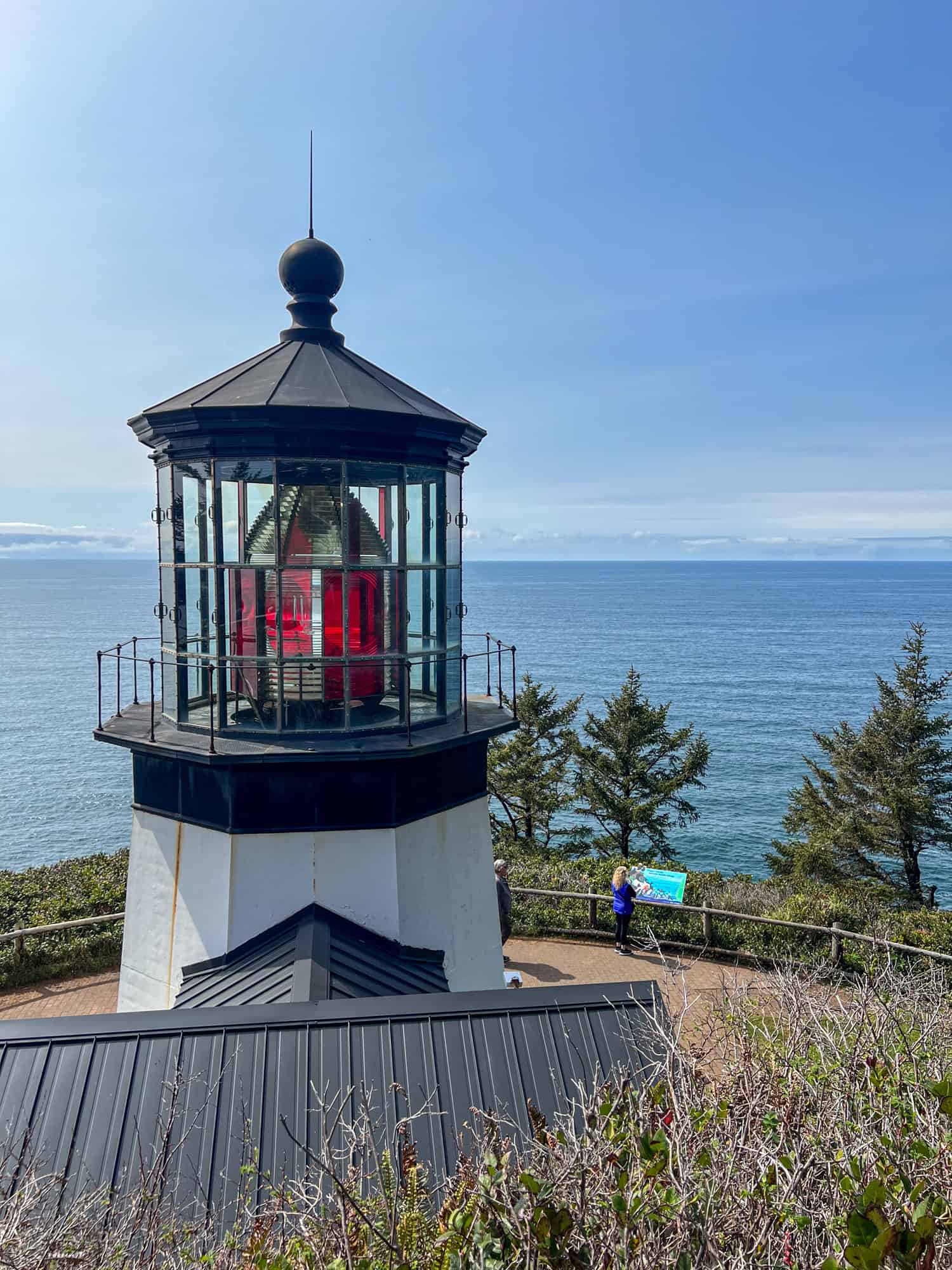 Cape Meares Lighthouse.