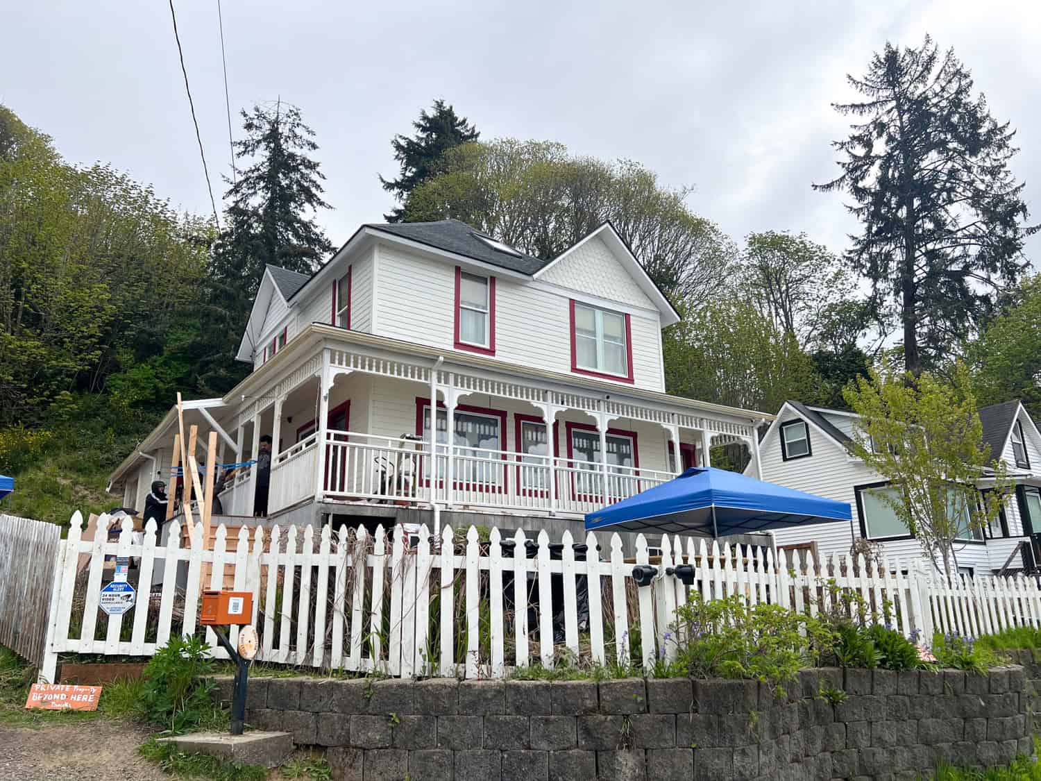 Mikey's house in The Goonies movie.