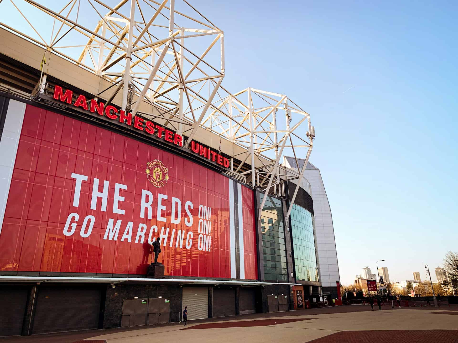 Old Trafford stadium is a popular group travel destination in Manchester (photo: Nat Callaghan, Unsplash).