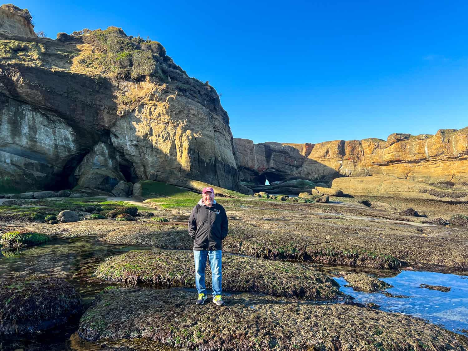 Dave on Otter Crest Beach (photo by Kelly Lemons).