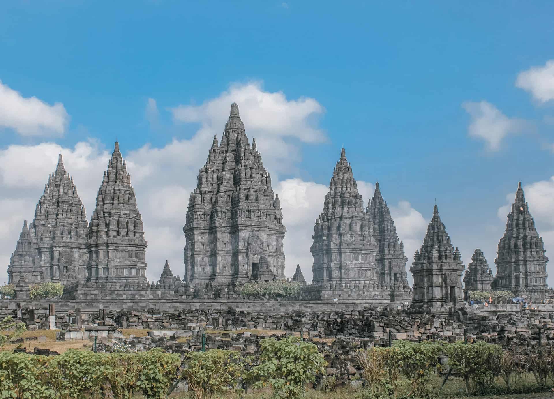 Prambanan Temple in Yogyakarta, Indonesia (photo: Eugenia Clara, Unsplash).