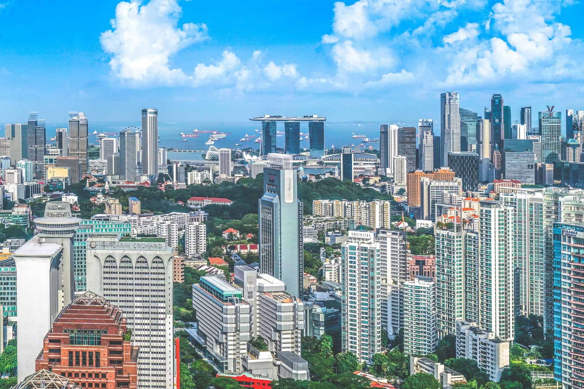 Singapore skyline (photo: Mike Enerio, Unsplash).