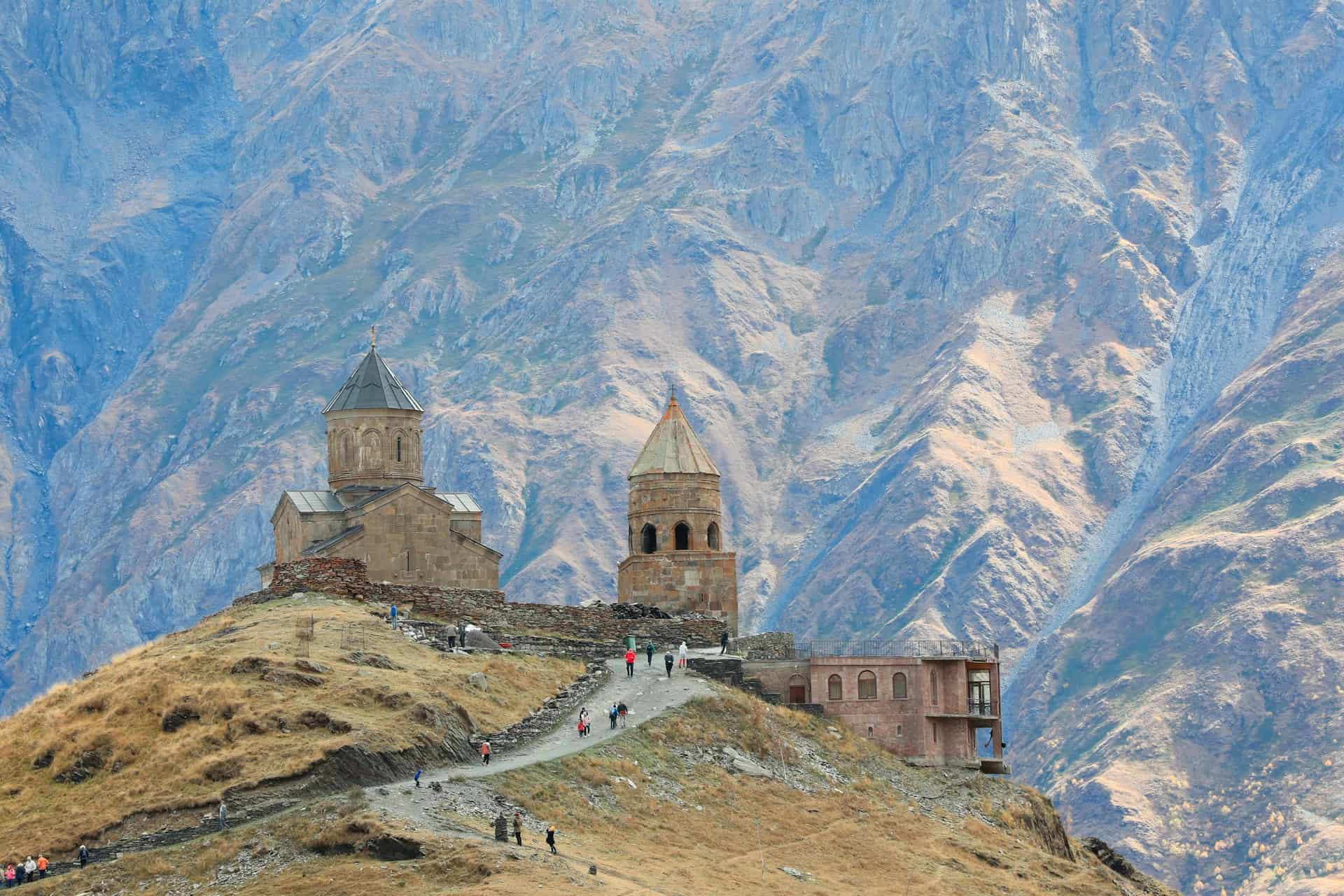 Gergeti Trinity Church (photo: Deogyeon Hwang, Unsplash).