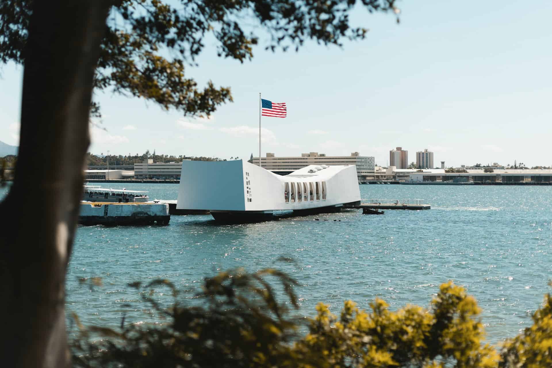 USS Arizona Memorial at Pearl Harbor (photo: Tim Mossholder, Unsplash).